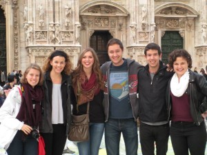 Hannah Bevis (far left, with NCC students Year Abroad: Junior Term: fall 2014 Major: English-writing Minor: Marketing Program: NCC-in-England (Canterbury Christ Church University)